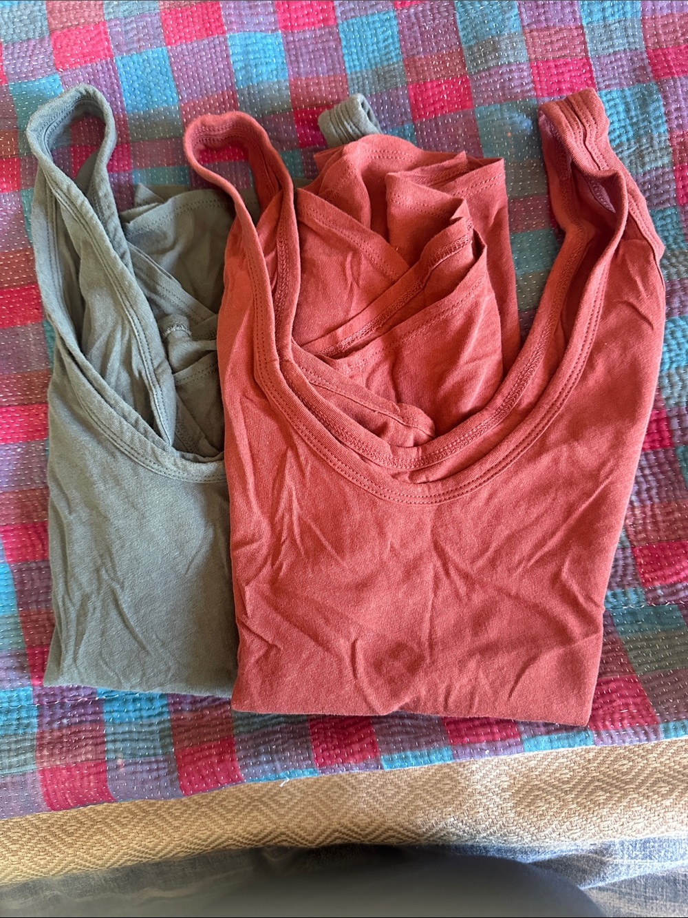 Everlane Air Cami, 2 tanks, size small
